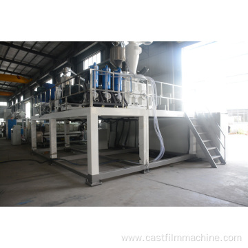 Double Station Cast pp Film Extrusion Line